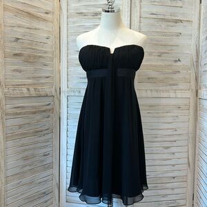 Jessica Simpson Black Strapless Mini Dress